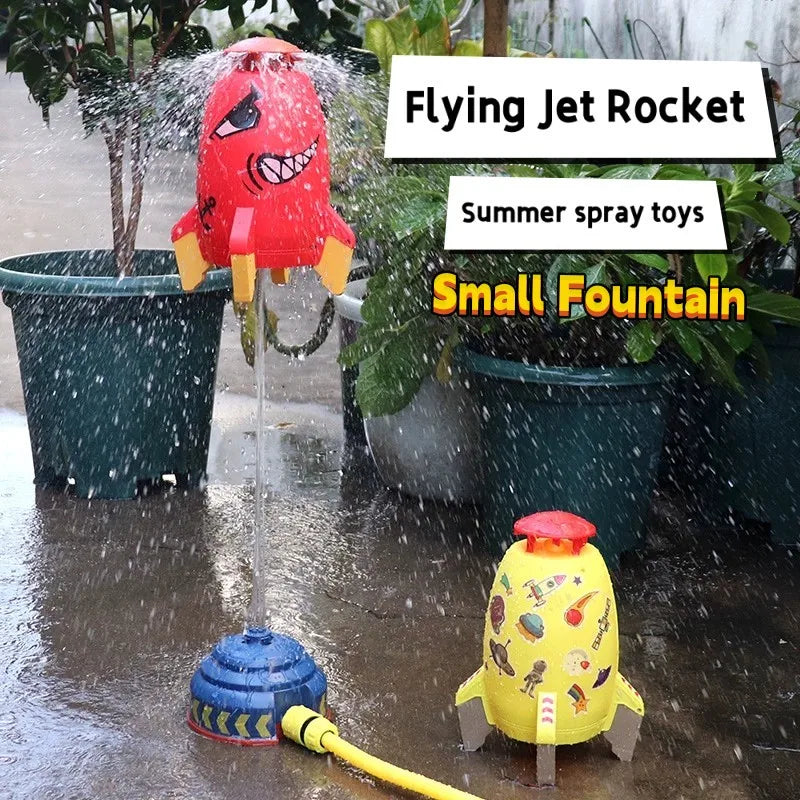 Space Rocket Sprinkler - Curio Gadgets