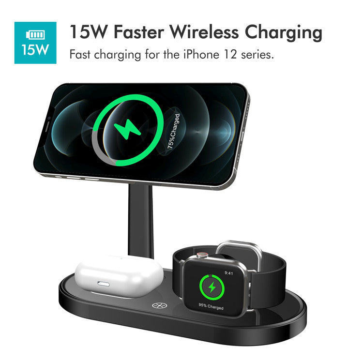 3-in-1 MagSafe Wireless Charger - Curio Gadgets