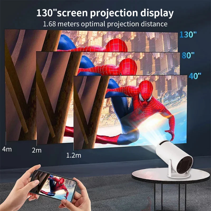 4K Portable Projector - Curio Gadgets