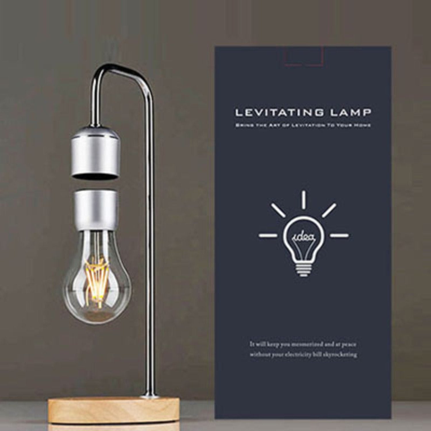 Magnetic Levitation Desk Lamp - Curio Gadgets