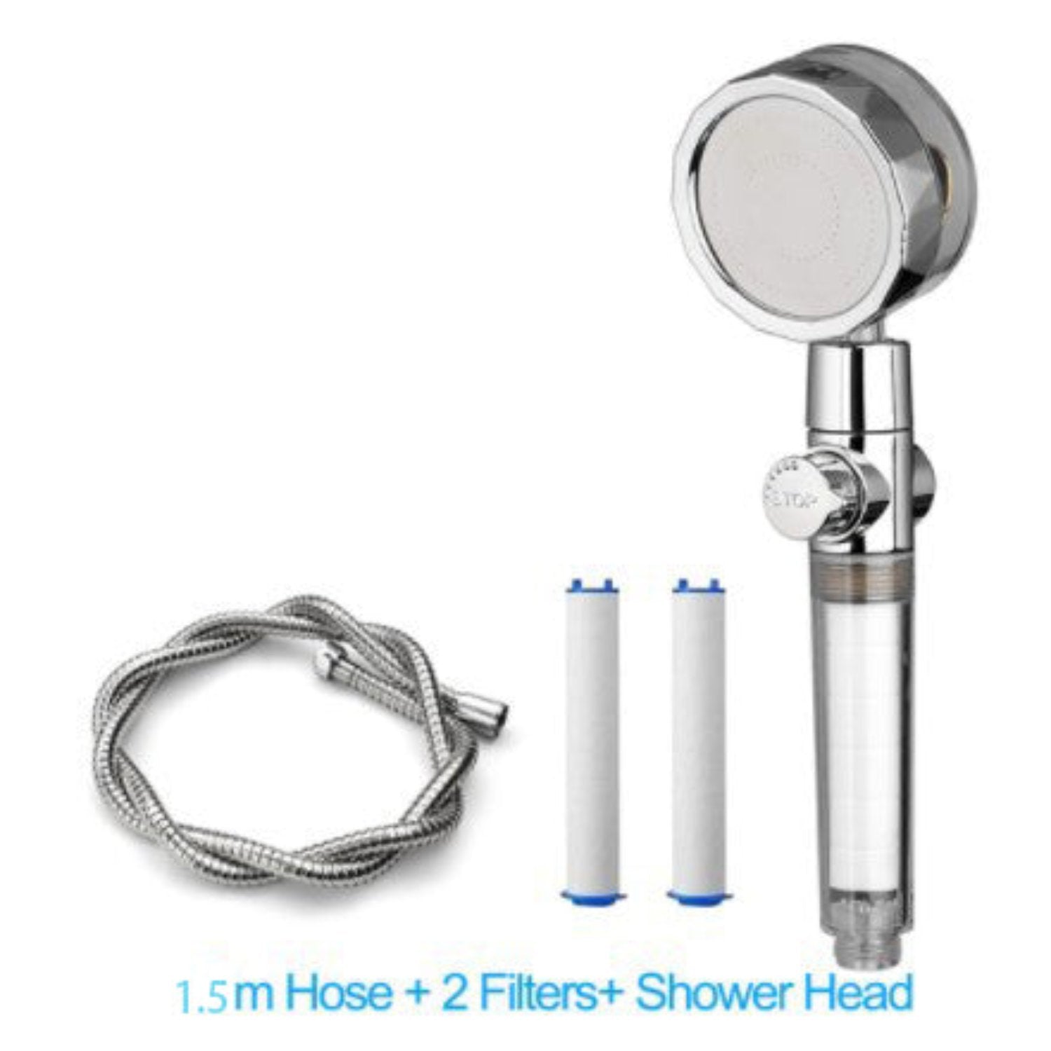 Propeller Turbocharged Shower Head - Curio Gadgets