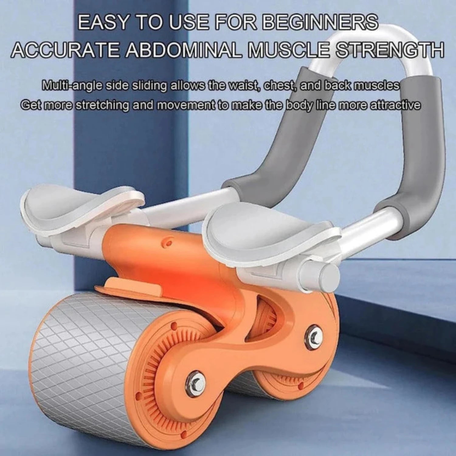 Automatic Rebound Abdominal Wheel Roller - Curio Gadgets