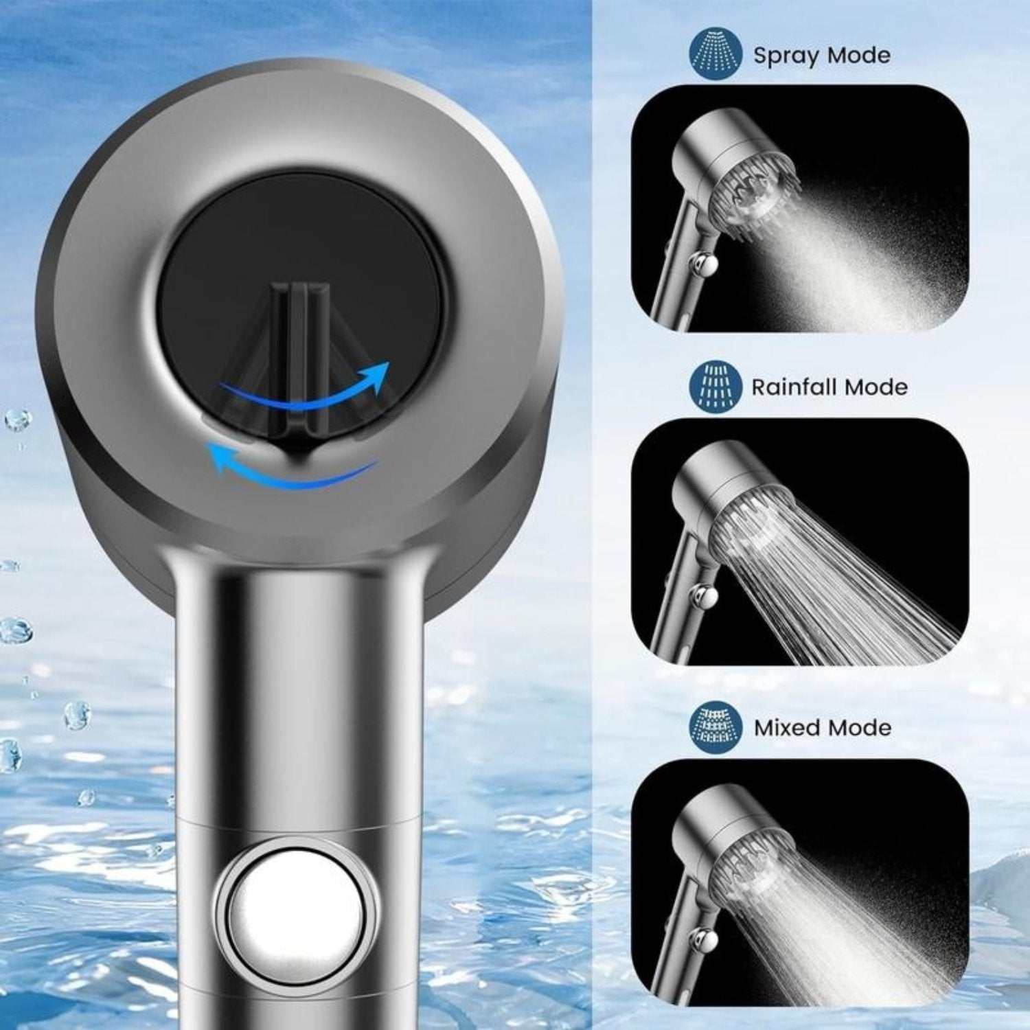 Ultimate Shower Massage Shower Head - Curio Gadgets