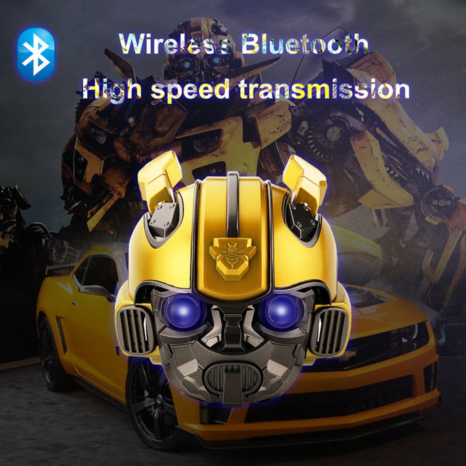 Bumblebee Helmet Speaker - Curio Gadgets