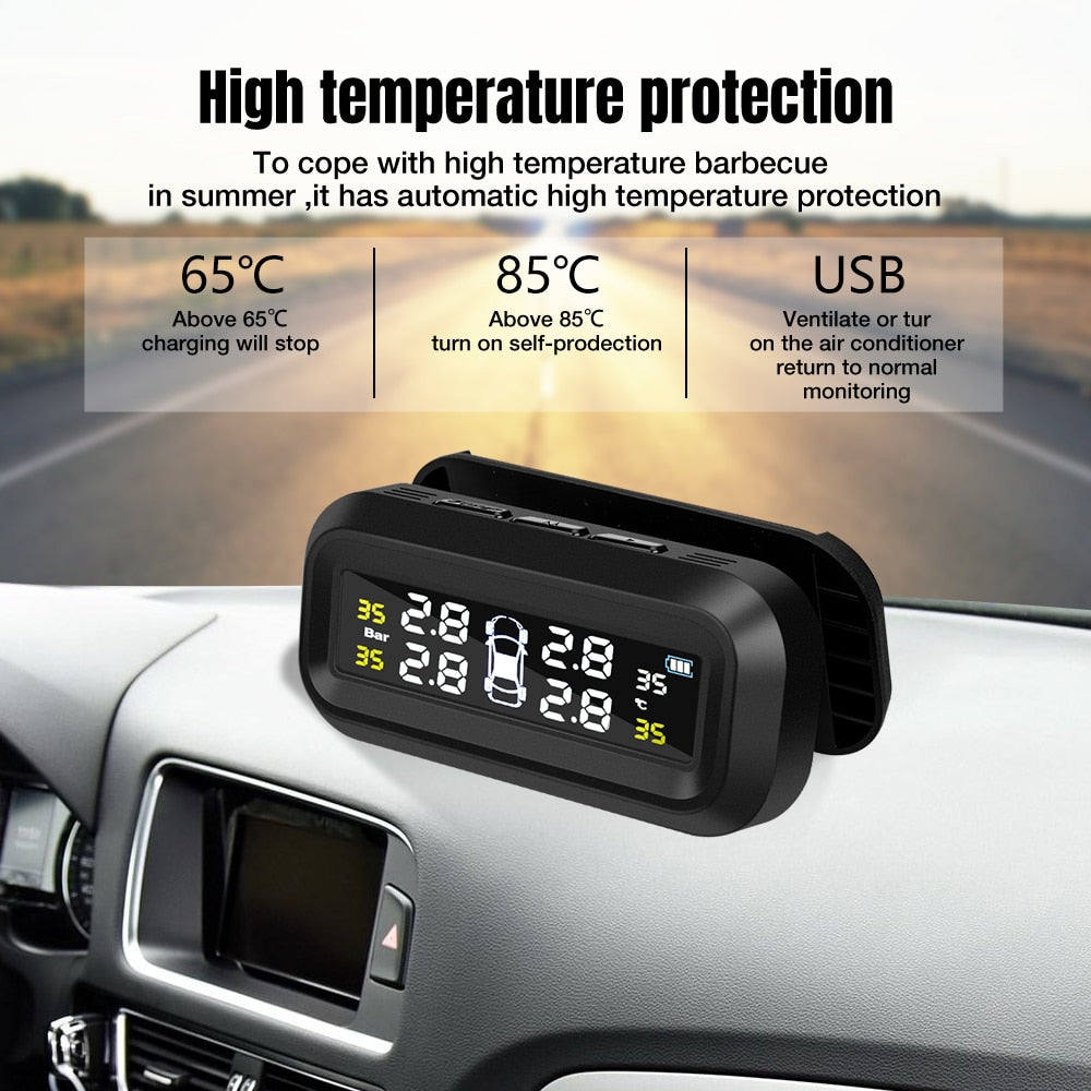 Car Tire Pressure Monitoring System - Curio Gadgets