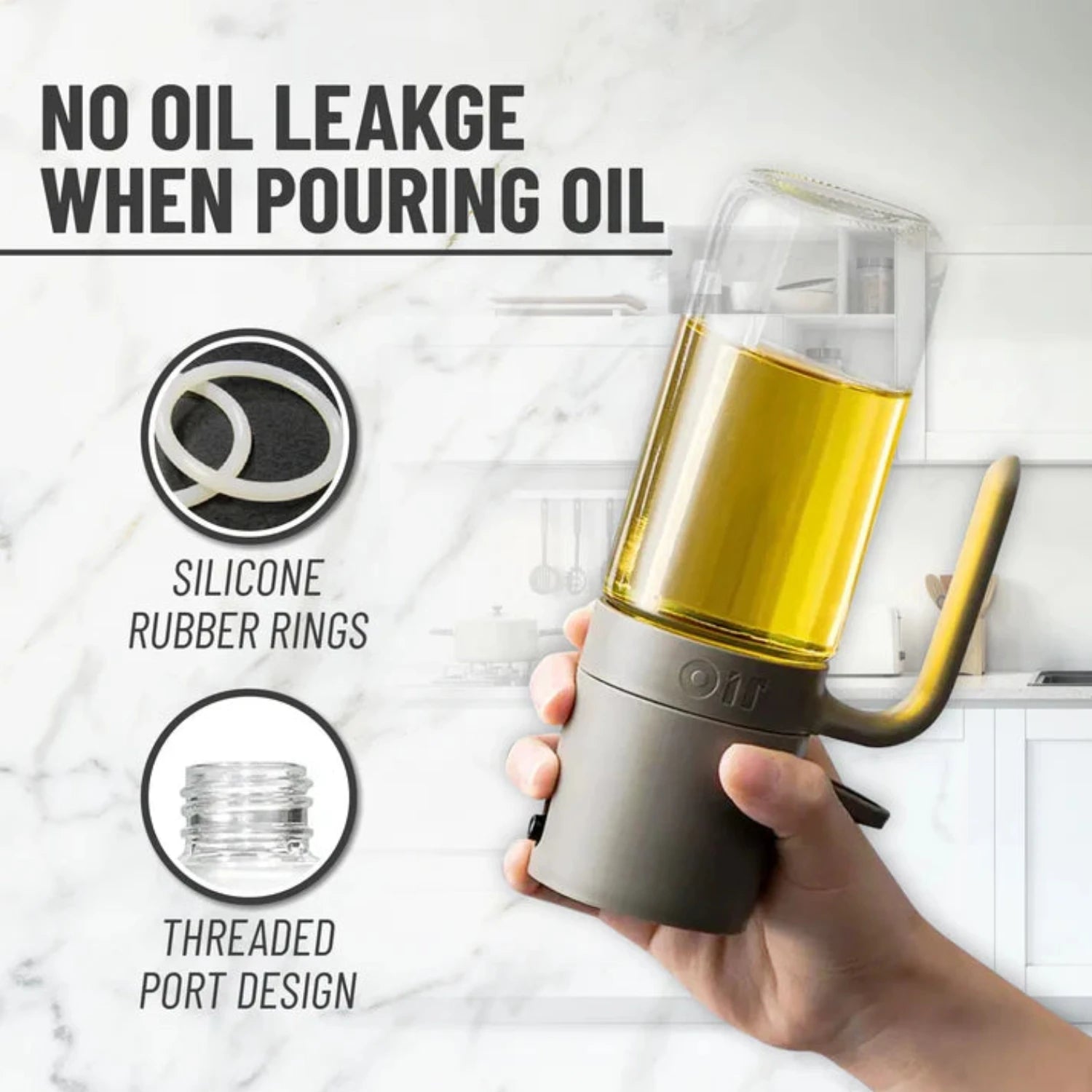 Oil Spray Bottle - Curio Gadgets