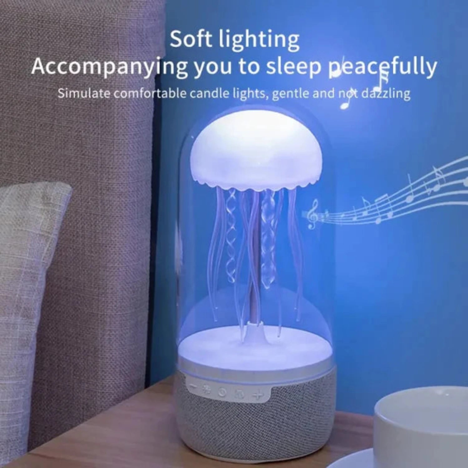 Jellyfish Lamp Bluetooth Speaker - Curio Gadgets