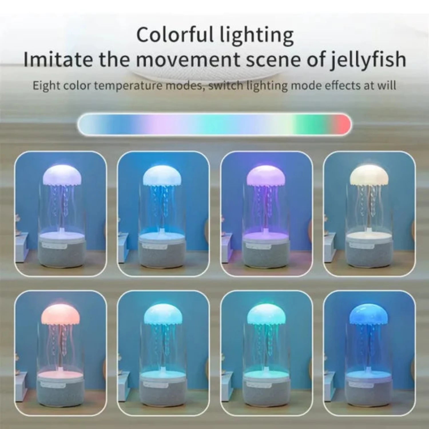 Jellyfish Lamp Bluetooth Speaker - Curio Gadgets