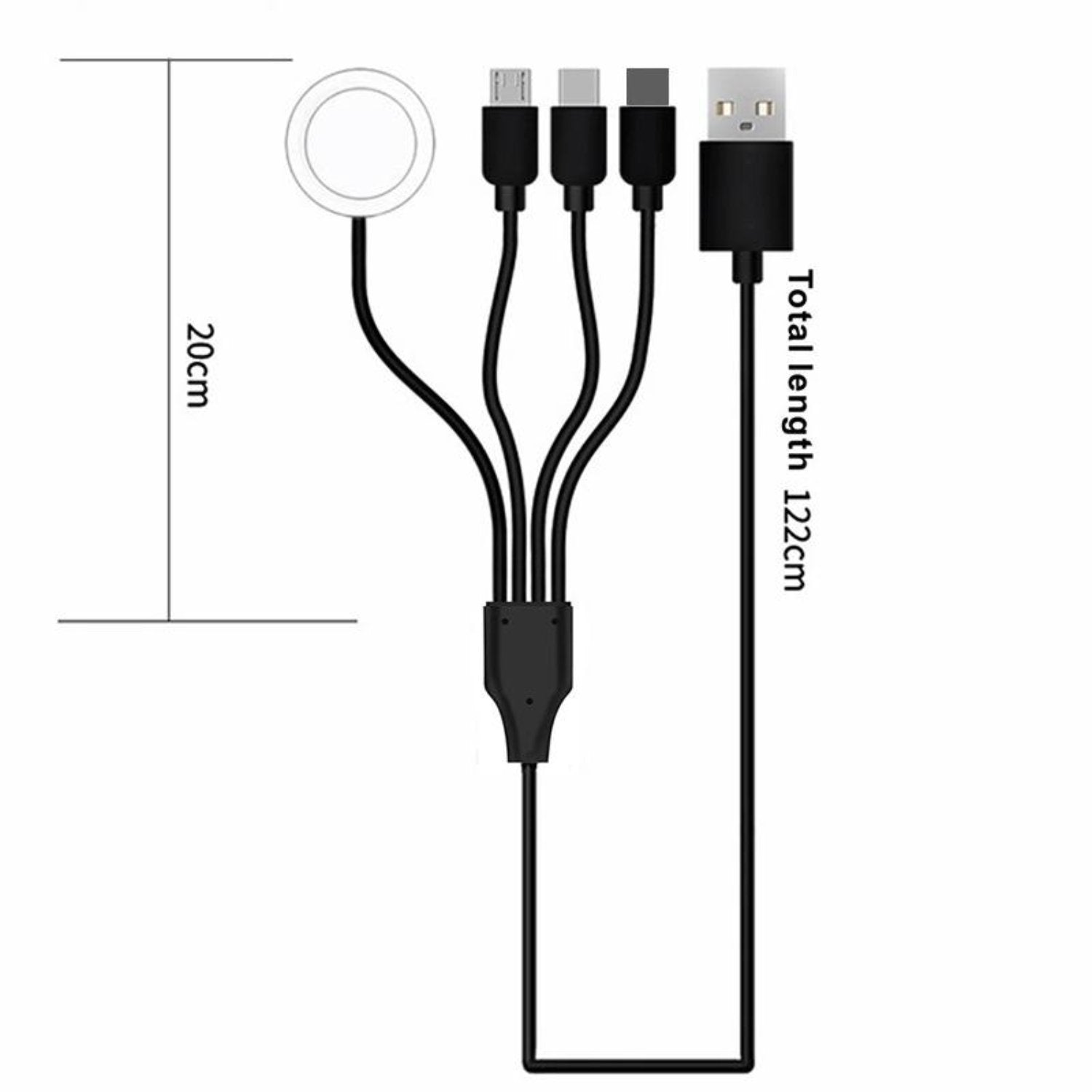 3-in-1 Charging Data Cable - Curio Gadgets